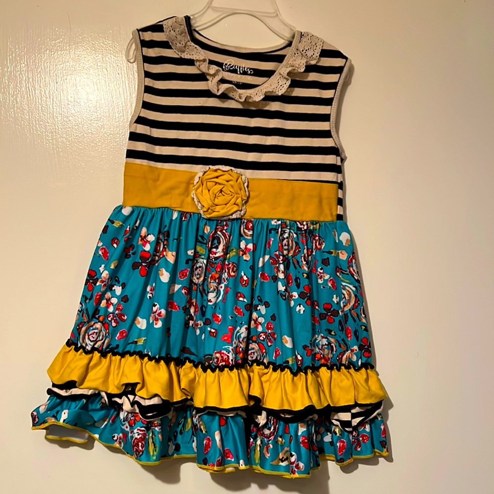 Ruffles by tutu and lulu, stripes and roses